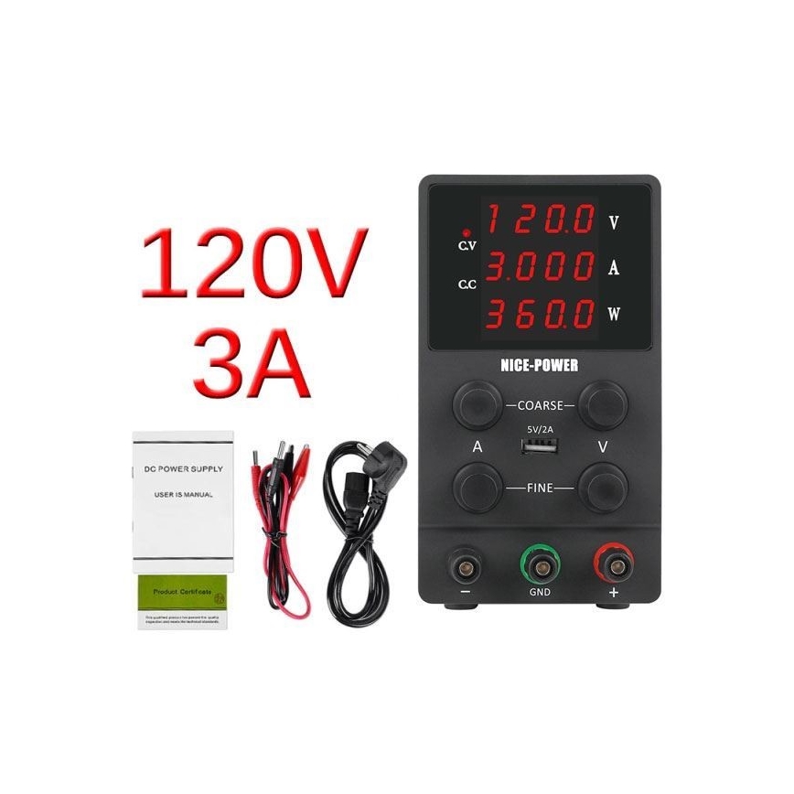  Labornetzgerät 0-120V/0-3A