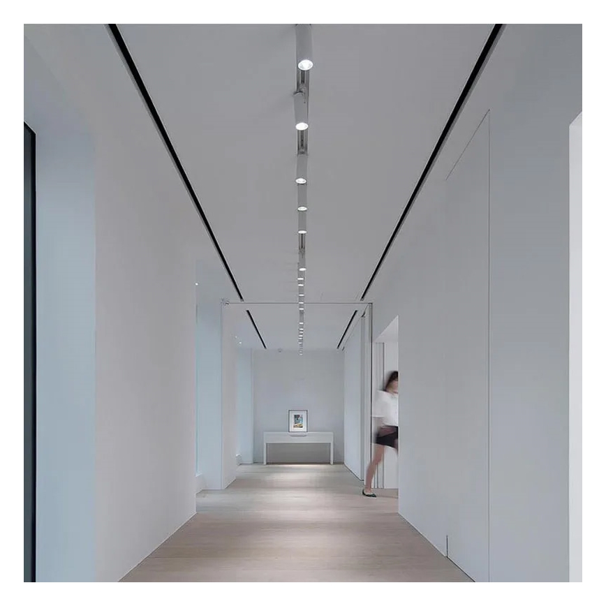 1 m einphasiges Stromschienensystem, weiß