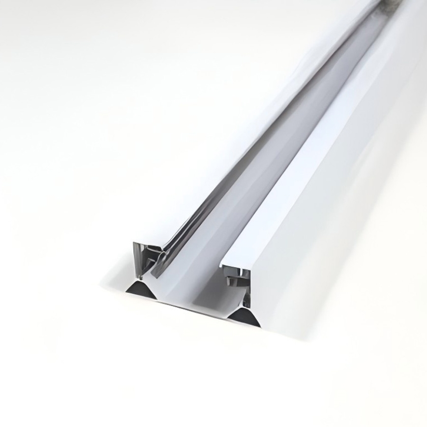 1 m einphasiges Stromschienensystem, weiß