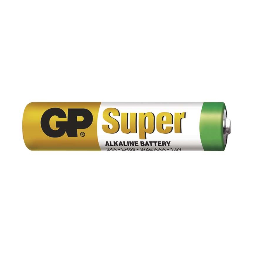 10 Stk. alkalische Batterien AAA GP SUPER 1,5V