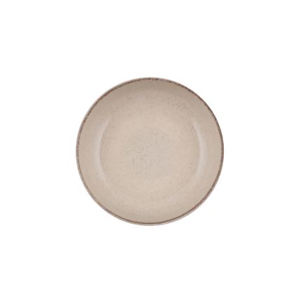 16-teiliges Geschirrset beige/Porzellan