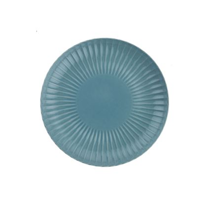 18-teiliges Geschirrset blau/Porzellan