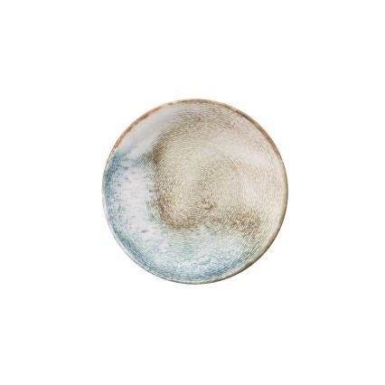 18-teiliges Geschirrset mehrfarbig/Porzellan