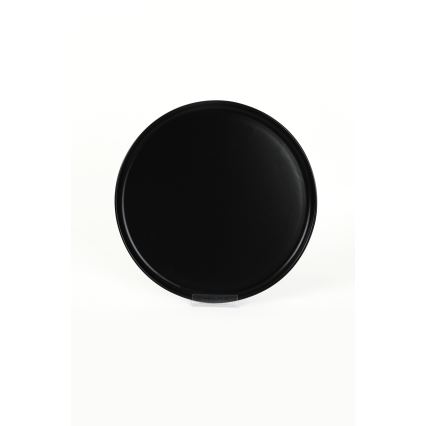18-teiliges Geschirrset schwarz/Keramik