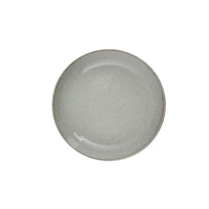 18-teiliges Speiseservice, grün/Porzellan