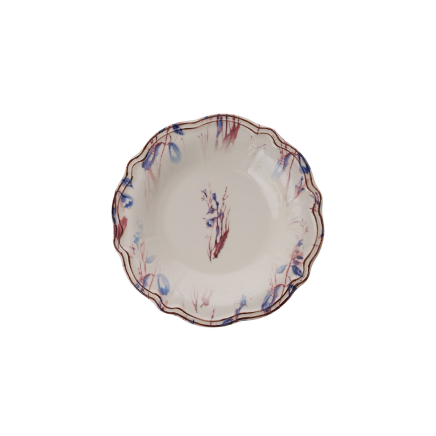 24-teiliges Essservice bunt/Porzellan