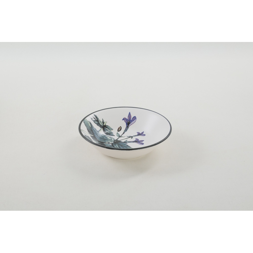 24-teiliges, farbenfrohes Essgeschirr aus Steingut