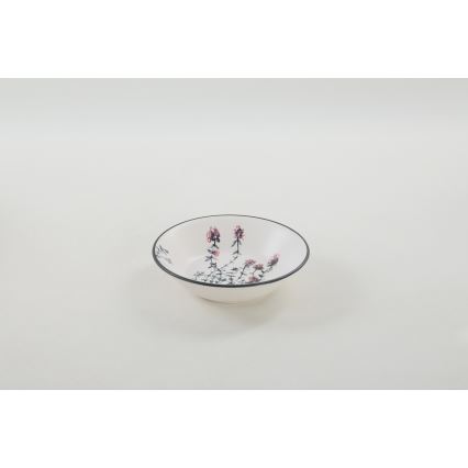 24-teiliges, farbenfrohes Essgeschirr aus Steingut