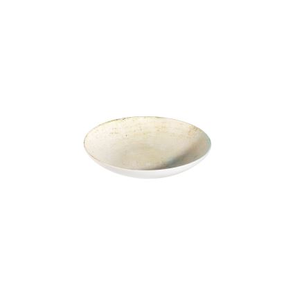 24-teiliges Geschirrset, blau/beige, aus hochwertigem Porzellan
