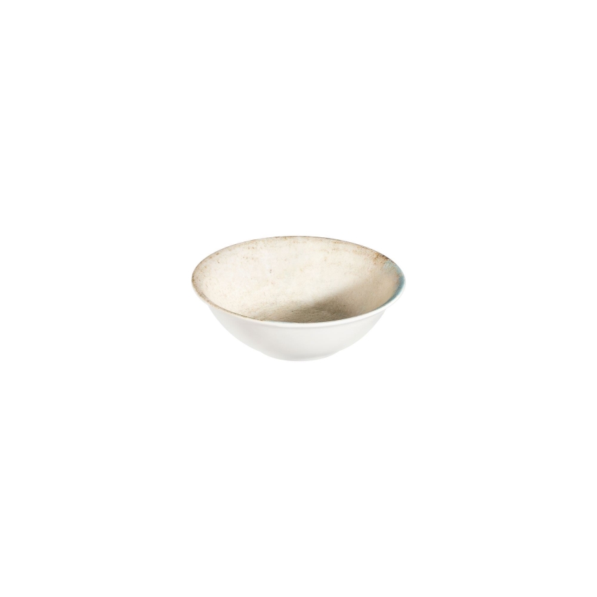 24-teiliges Geschirrset, blau/beige, aus hochwertigem Porzellan