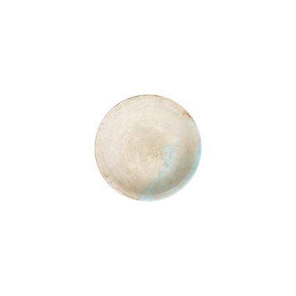 24-teiliges Geschirrset, blau/beige, aus hochwertigem Porzellan