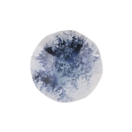24-teiliges Geschirrset, blau/Porzellan