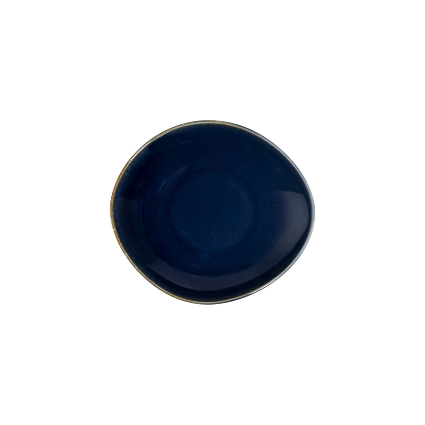24-teiliges Geschirrset bunt/blau/Porzellan