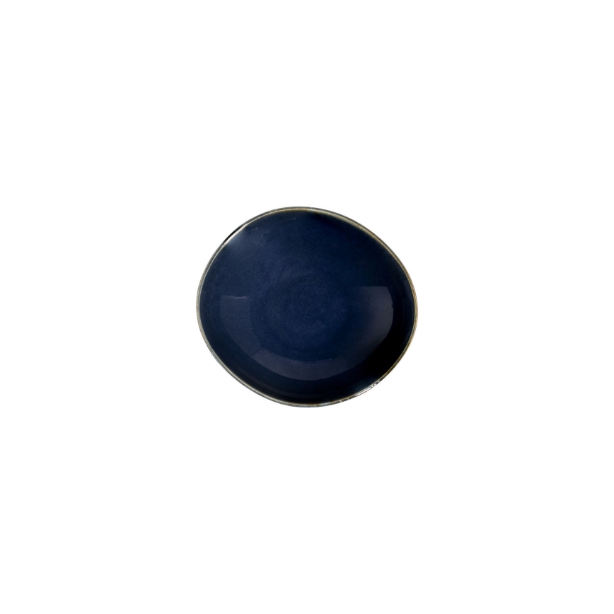 24-teiliges Geschirrset bunt/blau/Porzellan