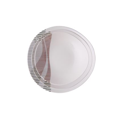 24-teiliges Geschirrset bunt/Porzellan