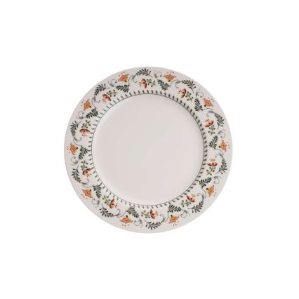 24-teiliges Geschirrset, bunt/Porzellan