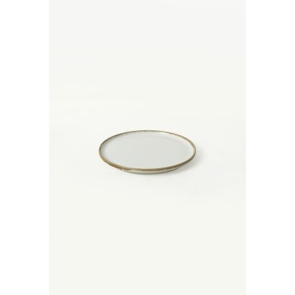 24-teiliges Geschirrset – creme/braun, Keramik