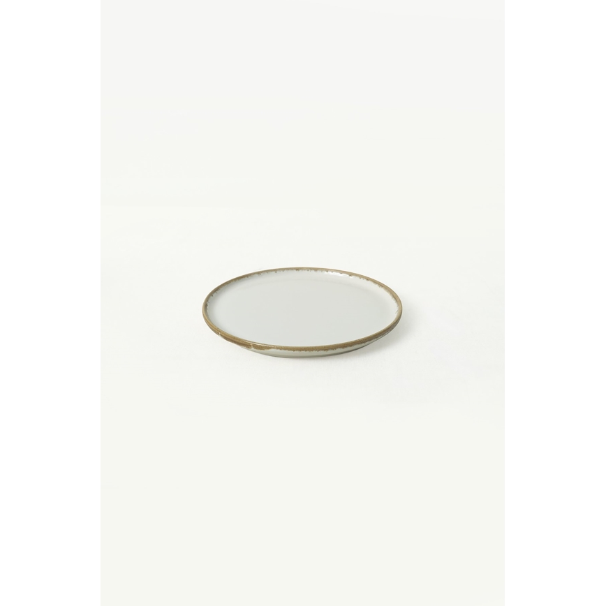 24-teiliges Geschirrset – creme/braun, Keramik