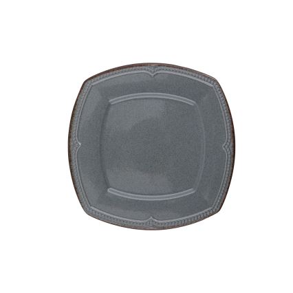 24-teiliges Porzellan-Geschirrset, blau