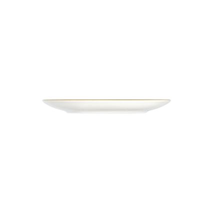 24-teiliges Porzellan-Geschirrset, creme/beige/grün