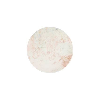 24-teiliges Porzellan-Geschirrset, rosa/beige