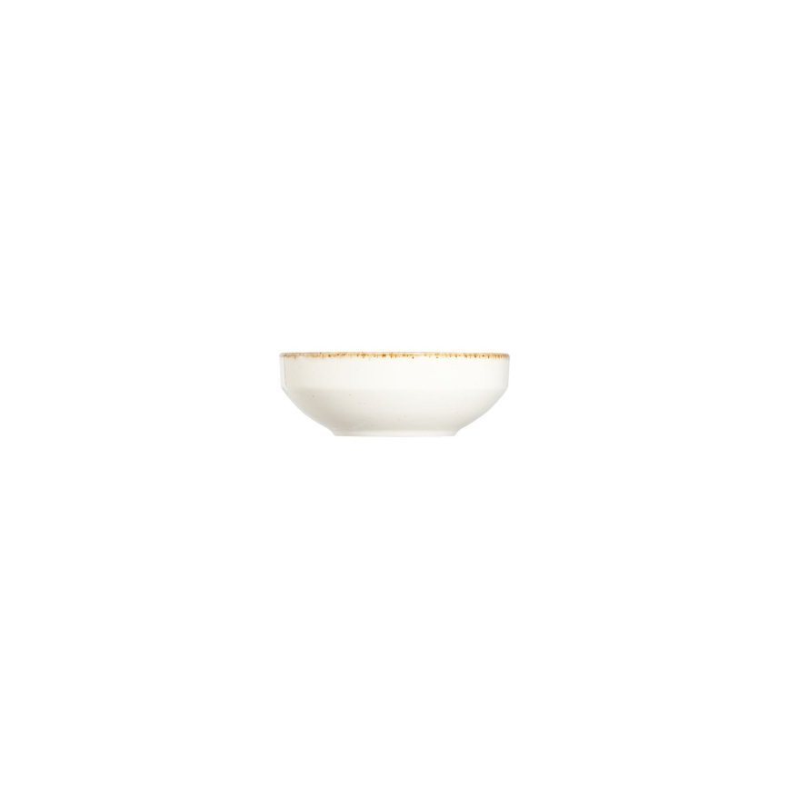 24-teiliges Porzellan-Geschirrset, weiß/beige