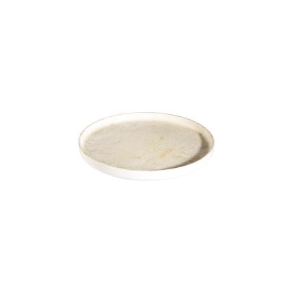 24-teiliges Porzellan-Tafelservice, beige