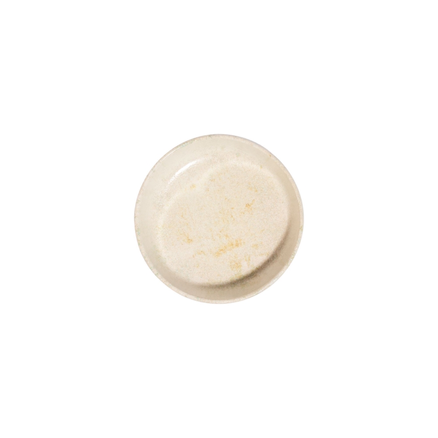 24-teiliges Porzellan-Tafelservice, beige