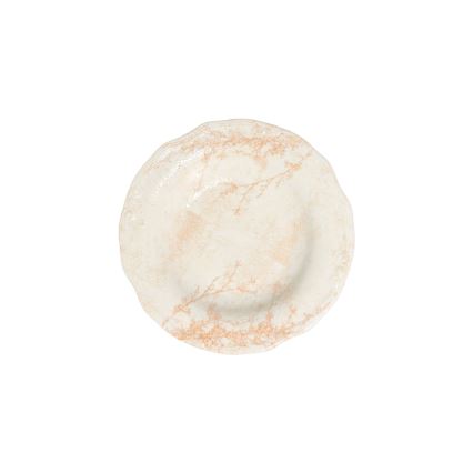 27-teiliges Geschirrset, beige/Porzellan