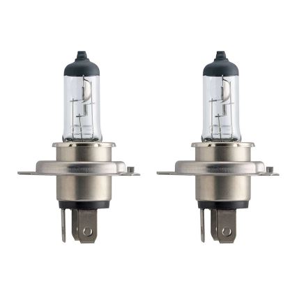 2er SET - Autoglühbirne Philips VISION 12342PRC2 H4 P43t-38/60W/55W/12V