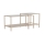 2er-Set Couchtisch SARON 90x50 cm grau/transparent