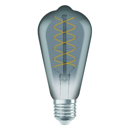 2er-Set dimmbare Vintage-LED-Filamentlampe E27, 7,8 W, 230 V, 1800 K - Osram