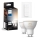 2er-Set dimmbarer LED-Lampen Philips Hue WHITE AMBIANCE GU10/4,2W/230V 2200-6500K + Dimmer-Schalter