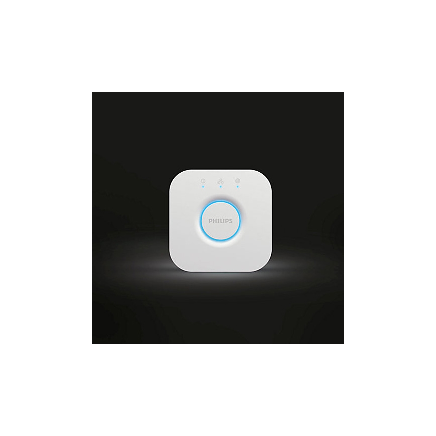 2er-Set dimmbares LED-Leuchtmittel Philips Hue WHITE AMBIANCE GU10/4,2W/230V 2200-6500K + Hue bridge