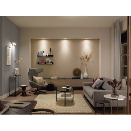 2er-Set dimmbarer LED-Lampen Philips Hue WHITE AMBIANCE GU10/4,2W/230V 2200-6500K + Dimmer-Schalter