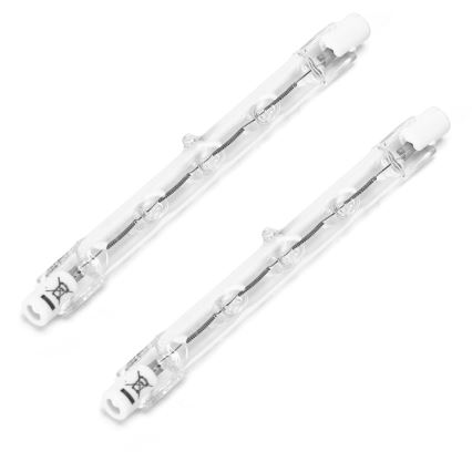 2er-Set Industrie-Halogenlampe R7s/80W/230V 2900K - Aigostar