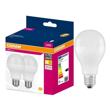2er-Set LED-Leuchtmittel VALUE CLASSIC E27/19W/230V 2700K - Osram
