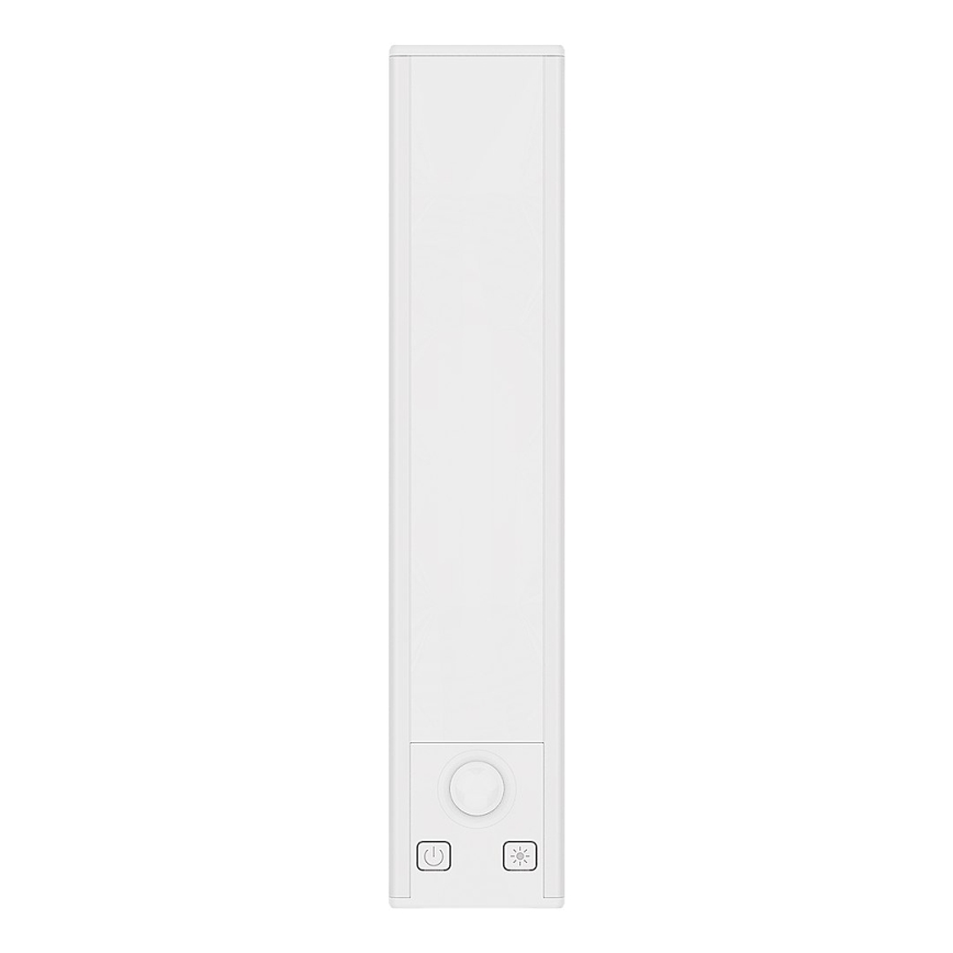2er-Set wiederaufladbare LED-Möbelbeleuchtung mit Bewegungs- und Dämmerungssensor VIRO LED/1W/3,7V 800 mAh 3000/4000/6500K 20 cm weiß