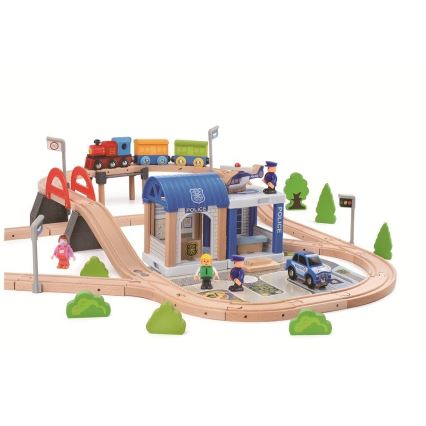 2Kids Toys - Eisenbahn Stadt und Dorf 200-teilig