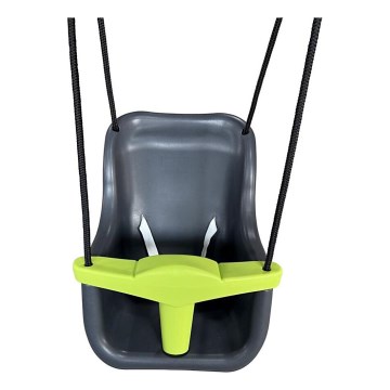 2Kids Toys - Kinderschaukel aus Kunststoff grau/grün