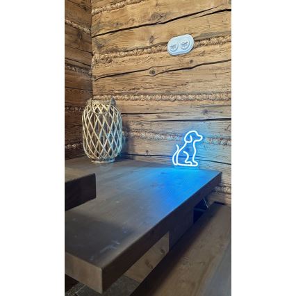 2Kids Toys - LED-Neon-Tischdekoration LED/5W/USB Hund
