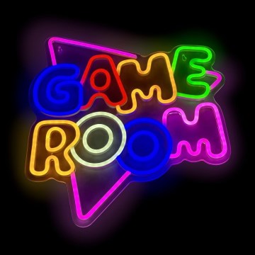 2Kids Toys - LED-Neon-Wanddekoration LED/5W/USB Game Room