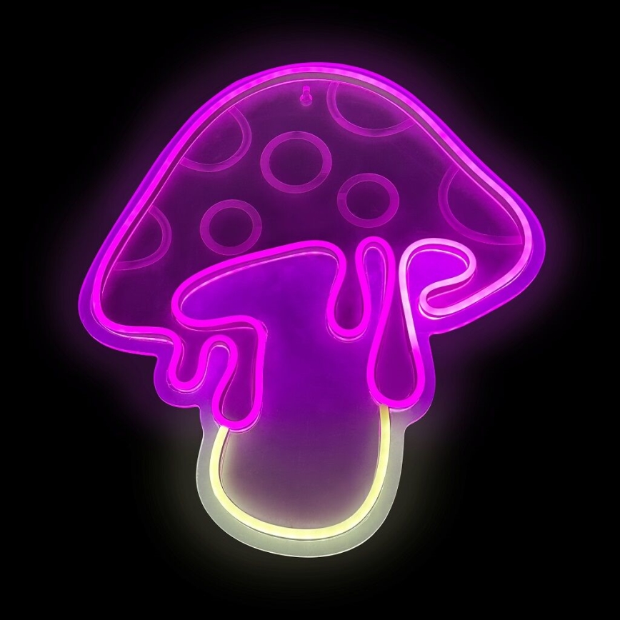2Kids Toys - LED-Neon-Wanddekoration LED/5W/USB Pilz
