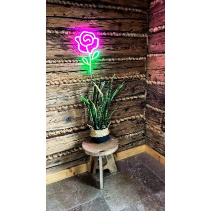 2Kids Toys - LED-Neon-Wanddekoration LED/5W/USB Rose