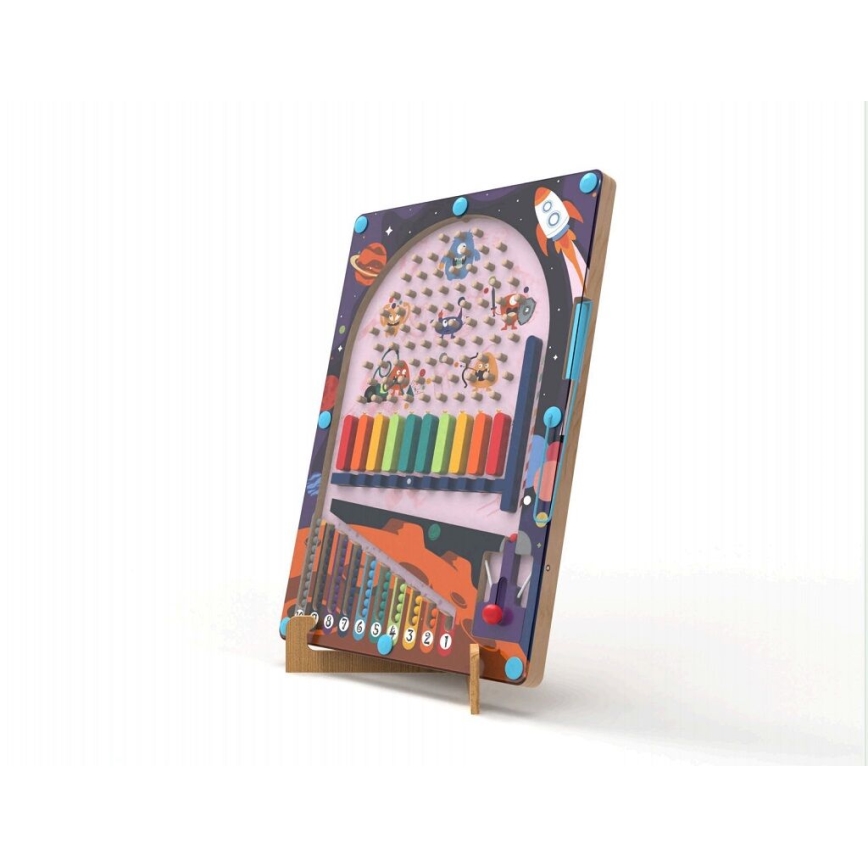 2Kids Toys - Magnetisches Pinball Weltraum 2in1