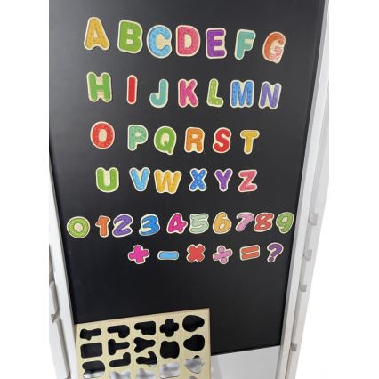 2Kids Toys - Mitwachsender Lernturm Katze mit Rutsche und Tafel