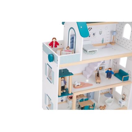 2Kids Toys - Puppenhaus aus Holz Barbora