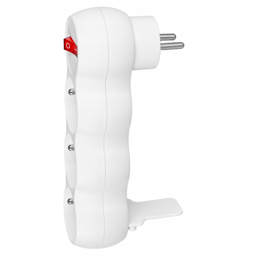 3-fache Steckdosenleiste mit Schalter