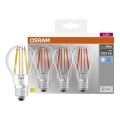 3er-Set LED-Lampe BASE CLASSIC FILAMENT A60 E27/11W/230V 4000K - Osram