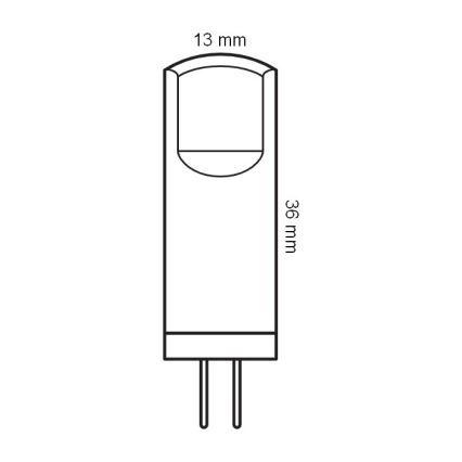 5er-Set LED-Leuchtmittel, G4-Stiftsockel, 1,8 W, 12 V, 2700 K – Osram